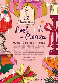 Noël à Pienza : Marché de Créatrices Lyonnaises