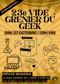 Vide Grenier du Geek