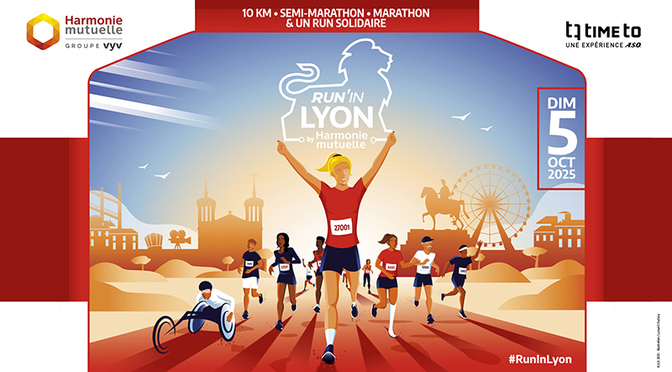 Marathon Run In Lyon
